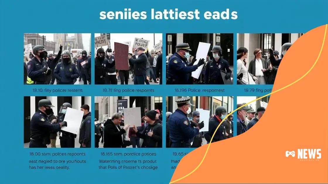 Case studies of notable protest responses