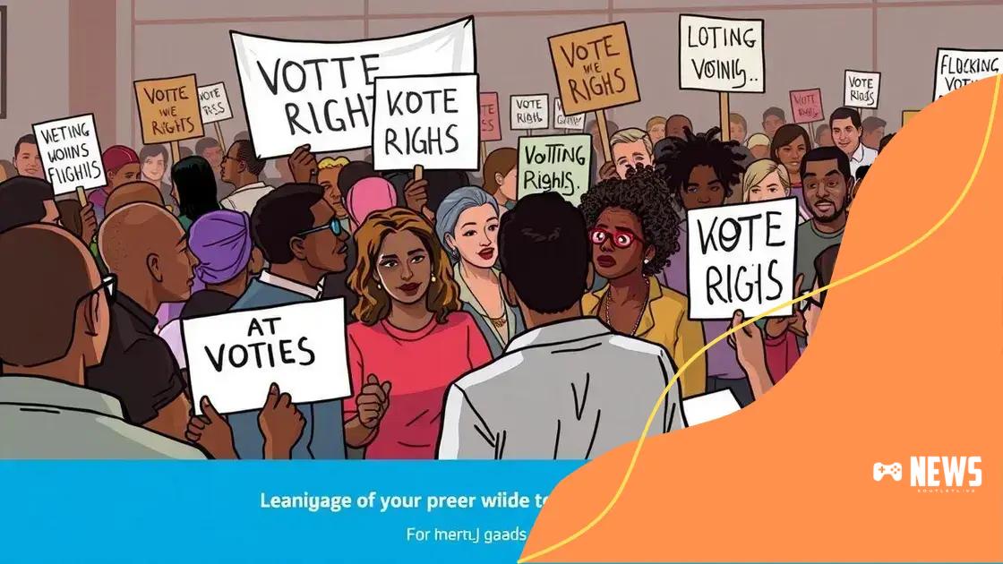 Impact of recent voting rights debates