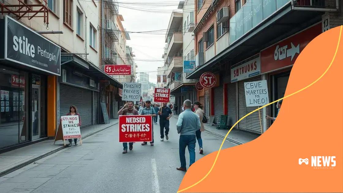 How strikes impact local economies