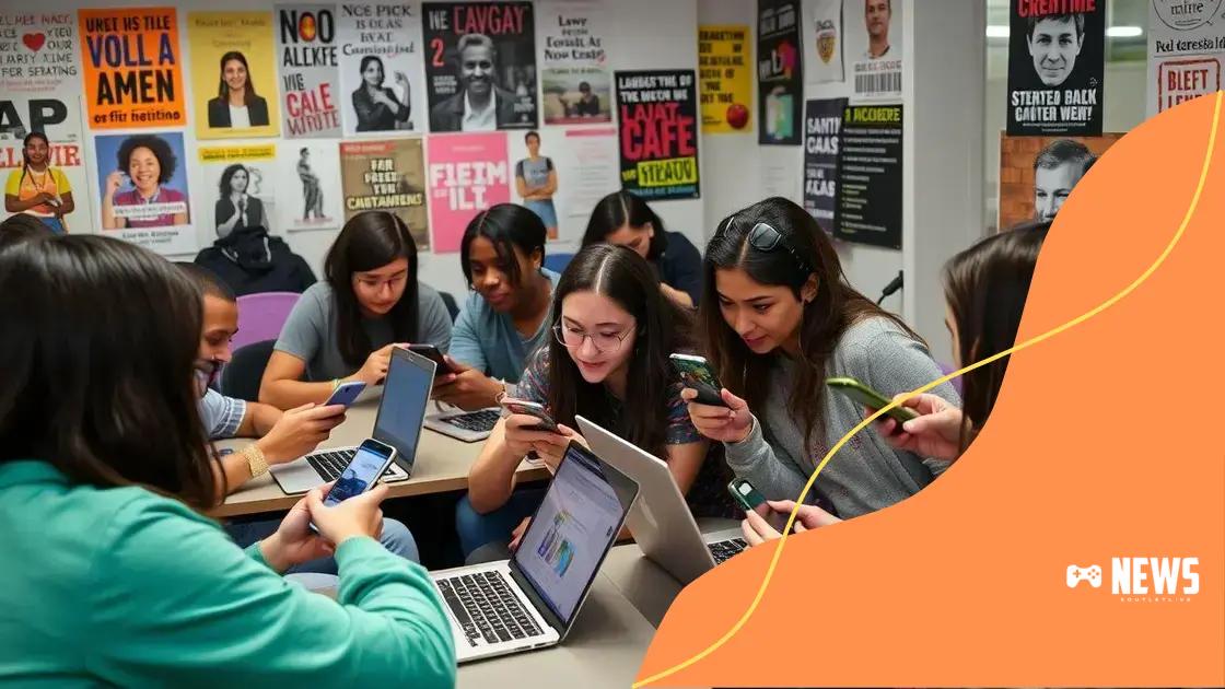 The role of social media in organizing
