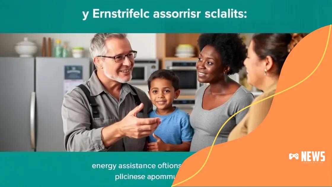 Types of assistance available