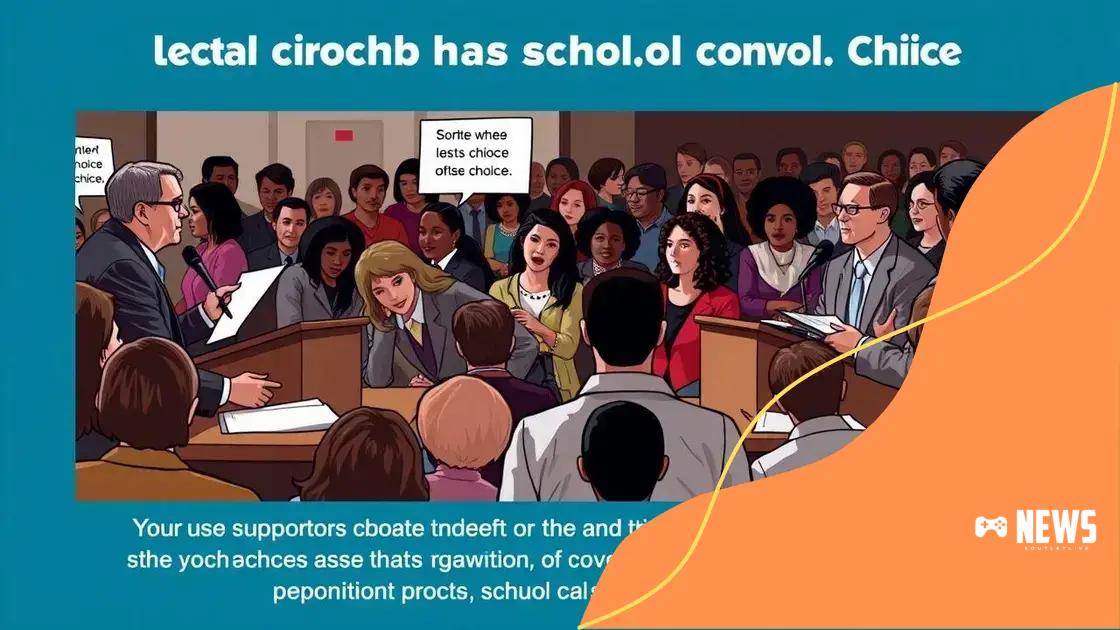 The debate around school choice expansion