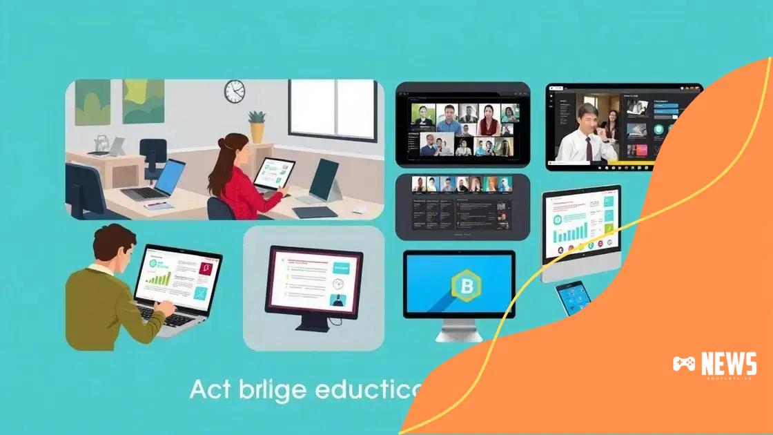 The role of technology in bridging the gaps