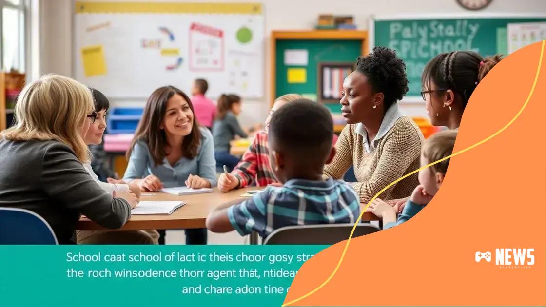 Strategies for parents to engage with schools