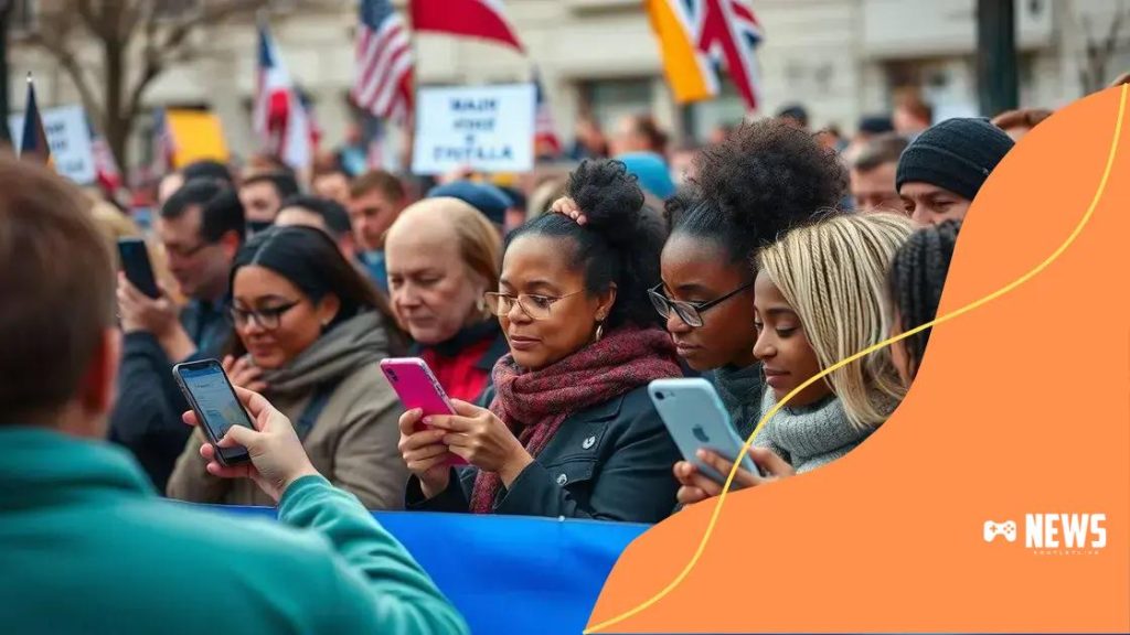 The influence of social media on political movements