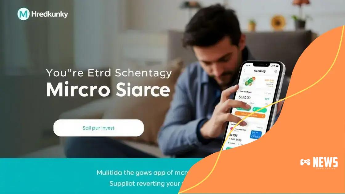 Platforms for micro-investing