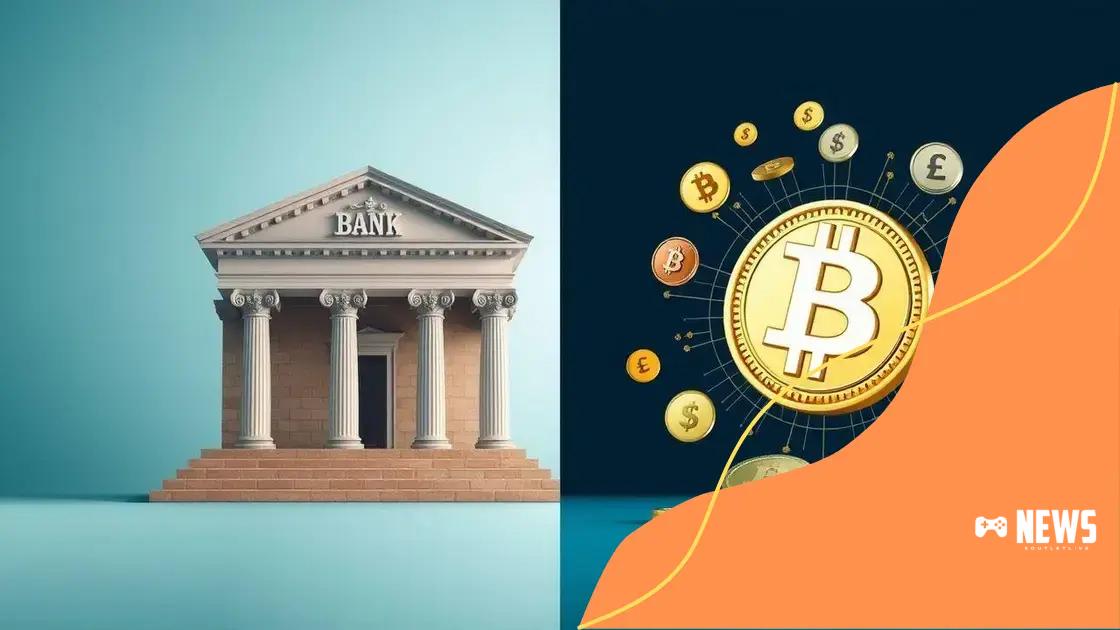 Comparing traditional finance with cryptocurrencies