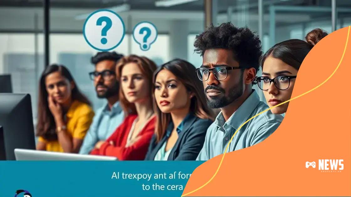 Challenges posed by AI on employment