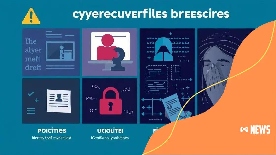 Impact of cybersecurity breaches on individuals