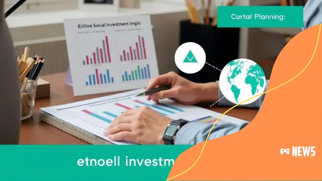 Creating an ethical investment strategy