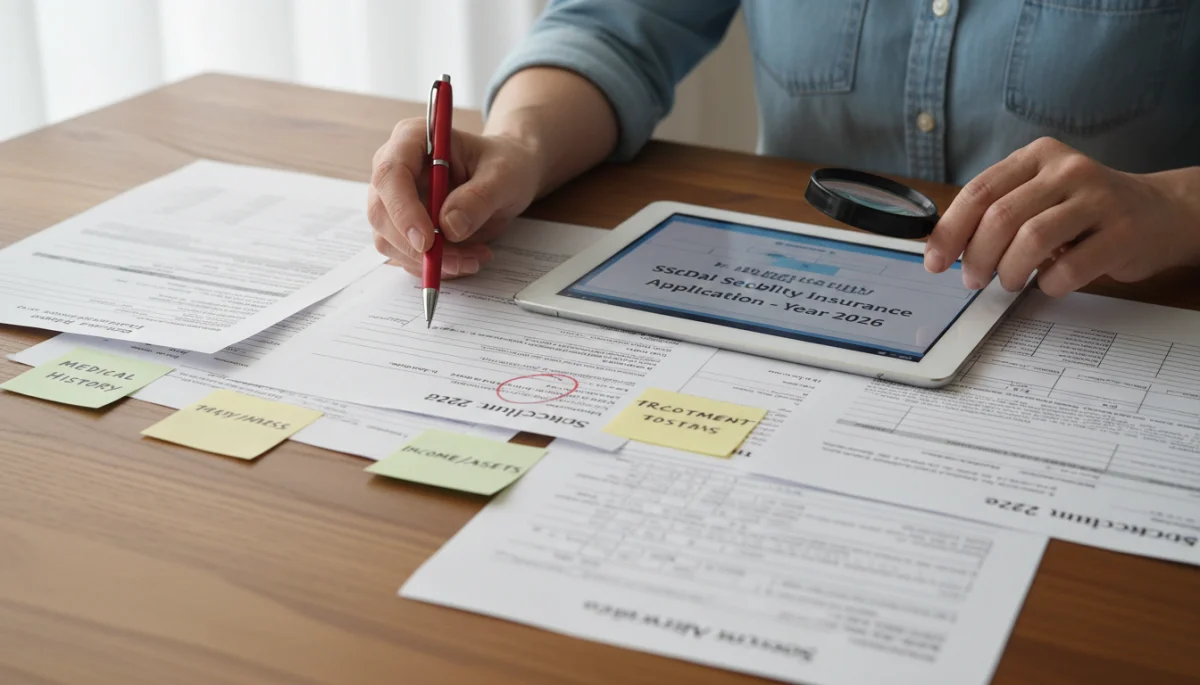 Organizing medical records for 2026 disability application