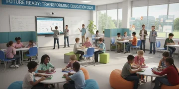 Students engaged in modern learning environment reflecting 2026 K-12 curriculum reforms