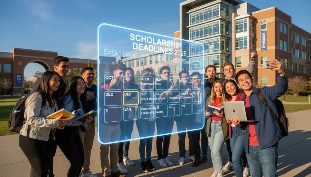 2026 Scholarship Deadlines: Don’t Miss Key Application Dates